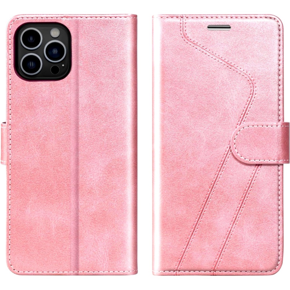 New for iPhone 12/iPhone 12 Pro Wallet Case iPhone 12/iPhone 12 Pro B-Rose Gold